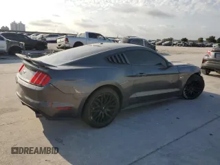 2015 Ford Mustang GT with VIN 1FA6P8CF6F5350142, listed as a Copart auction lot 75857324 with Not Provided miles and Salvage Title. Bid and sale history available at carsss.com. Image 3.