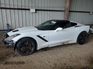 2016 Chevrolet Corvette 1LT with VIN 1G1YB2D72G5123675, listed as a Copart auction lot 57432534 with 45,773 mi miles and Salvage Title. Bid and sale history available at carsss.com. Image 1.