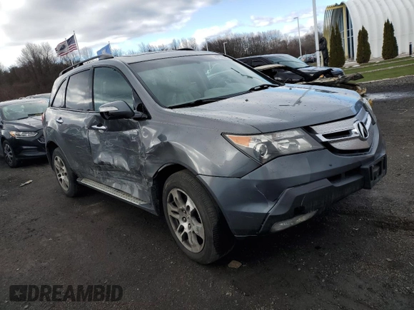 2008 Acura MDX Tech Pkg with VIN 2HNYD28338H514685, listed as a Copart auction lot 43176295 with 229,420 mi miles and Salvage Title. Bid and sale history available at carsss.com. Image 4.