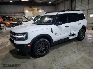 2022 Ford Bronco Sport Big Bend with VIN 3FMCR9B69NRD96991, listed as a Copart auction lot 47278745 with 38,145 mi miles and Salvage Title. Bid and sale history available at carsss.com. Image 1.
