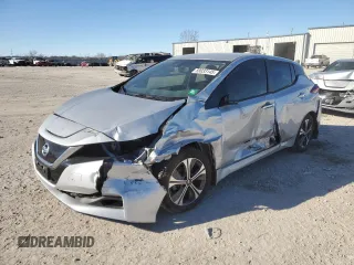 2022 Nissan LEAF SV Plus with VIN 1N4BZ1CV8NC551509, listed as a Copart auction lot 88033145 with 39,679 mi miles and Salvage Title. Bid and sale history available at DreamBid. Image 1.