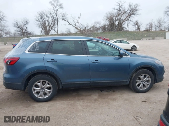 2015 Mazda CX-9 Touring with VIN JM3TB3CA1F0459163, listed as a IAAI auction lot 41965654 with 35,847 mi miles. Bid and sale history available at carsss.com. Image 14.