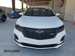 2024 Chevrolet Equinox RS z VIN 3GNAXMEG5RS217098, wystawiony jako Copart lot #58026325 z przebiegiem 10 744 mil mil oraz Nie do naprawy • Non repairable. Historia ofert i sprzedaży dostępna na DreamBid. Obrazek 5.