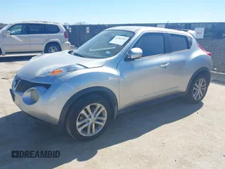 2011 Nissan Juke SL with VIN JN8AF5MR6BT018078, listed as a IAAI auction lot 41703311 with 167,963 mi miles. Bid and sale history available at carsss.com. Image 2.