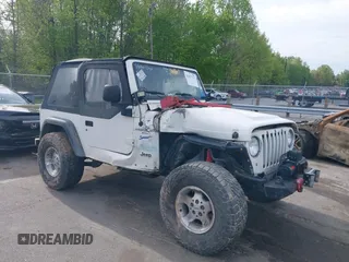 1998 Jeep Wrangler Sport z VIN 1J4FY19S5WP788331, wystawiony jako IAAI lot #42027717 z przebiegiem 201 119 mil mil oraz . Historia ofert i sprzedaży dostępna na DreamBid. Obrazek 1.