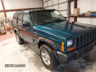 1997 Jeep Cherokee Sport with VIN 1J4FJ68S9VL594152, listed as a IAAI auction lot 41732573 with 65,316 mi miles. Bid and sale history available at carsss.com. Image 1.
