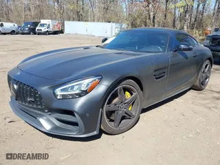 2020 Mercedes-Benz AMG GT with VIN WDDYJ7HA5LA025745, listed as a IAAI auction lot 42040819 with 25,393 mi miles. Bid and sale history available at carsss.com. Image 2.