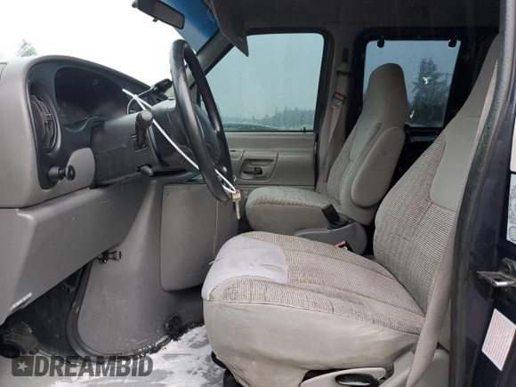 1999 Ford Econoline Passenger XL with VIN 1FBSS31LXXHB92928, listed as a Copart auction lot 75139564 with 192,037 mi miles and Clean Title. Bid and sale history available at DreamBid. Image 7.