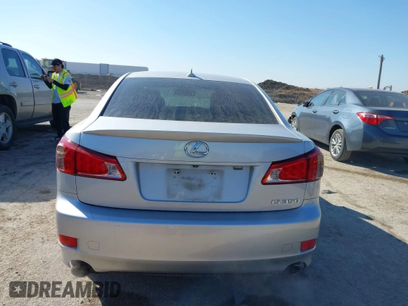 2011 Lexus IS with VIN JTHBE5C23B5027895, listed as a IAAI auction lot 41644708 with 166,061 mi miles. Bid and sale history available at carsss.com. Image 16.