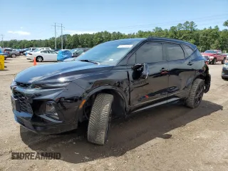 2021 Chevrolet Blazer RS z VIN 3GNKBERS2MS560161, wystawiony jako Copart lot #57073635 z przebiegiem 48 714 mil mil oraz Szkoda całkowita • Salvage title. Historia ofert i sprzedaży dostępna na DreamBid. Obrazek 1.