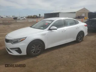 2020 Kia Optima LX z VIN 5XXGT4L37LG388737, wystawiony jako Copart lot #59281505 z przebiegiem 98 981 mil mil oraz Czysty tytuł • Clean title. Historia ofert i sprzedaży dostępna na DreamBid. Obrazek 1.