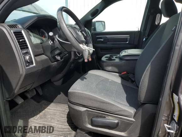 2021 Ram 1500 Classic Warlock with VIN 1C6RR7GG9MS544555, listed as a Copart auction lot 52152985 with 49,752 mi miles and Salvage Title. Bid and sale history available at carsss.com. Image 7.