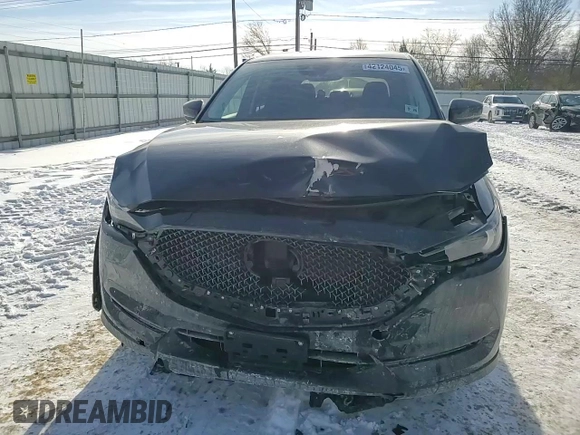 2021 Mazda CX-5 Grand Touring with VIN JM3KFBDM5M1456650, listed as a Copart auction lot 42124045 with 45,205 mi miles and Salvage Title. Bid and sale history available at carsss.com. Image 12.