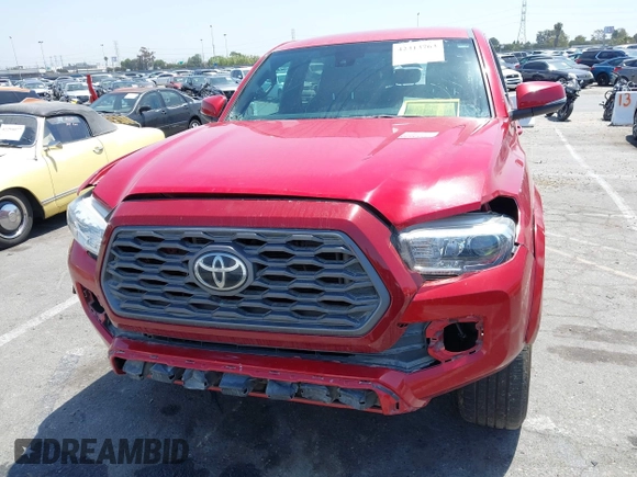 2020 Toyota Tacoma SR5 with VIN 3TMAZ5CN1LM139635, listed as a IAAI auction lot 42313763 with 72,752 mi miles and . Bid and sale history available at DreamBid. Image 6.