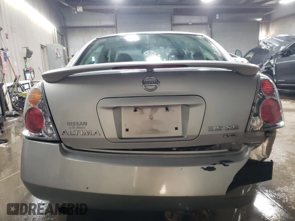 2005 Nissan Altima SE with VIN 1N4BL11E95C379706, listed as a Copart auction lot 87522825 with 95,371 mi miles and Salvage Title. Bid and sale history available at carsss.com. Image 6.