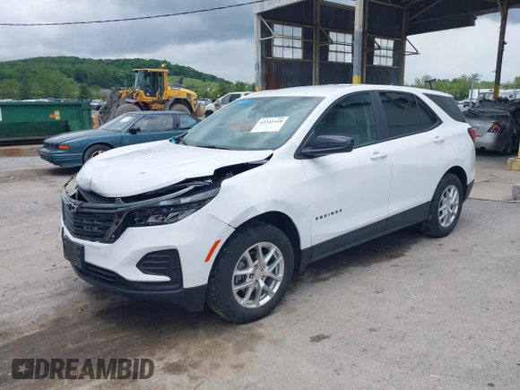 2023 Chevrolet Equinox LS z VIN 3GNAXHEG2PL258285, wystawiony jako IAAI lot #42341418 z przebiegiem 5 360 mil mil oraz . Historia ofert i sprzedaży dostępna na DreamBid. Obrazek 17.