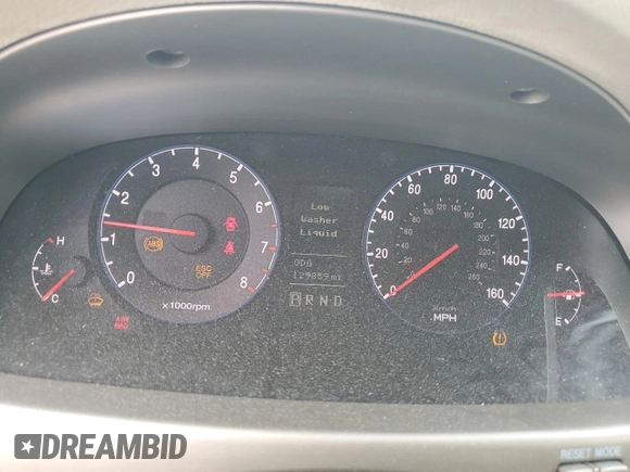 2008 Hyundai Azera Limited with VIN KMHFC46F78A333821, listed as a Copart auction lot 61246295 with 129,859 mi miles and Salvage title. Bid and sale history available at DreamBid. Image 9.