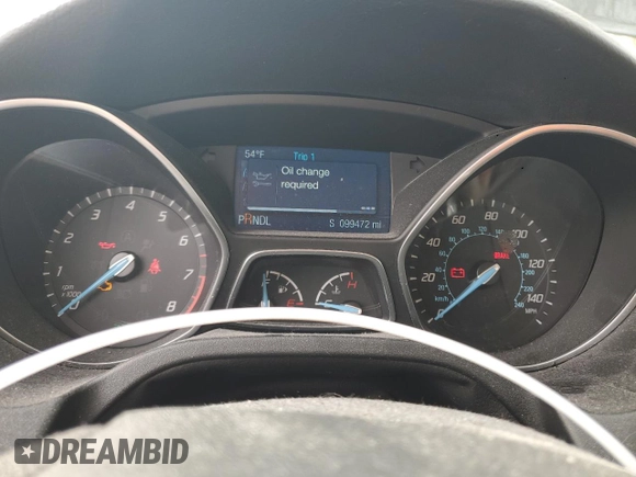 2014 Ford Focus SE with VIN 1FADP3F28EL383303, listed as a Copart auction lot 51874625 with 99,472 mi miles and Salvage Title. Bid and sale history available at carsss.com. Image 9.