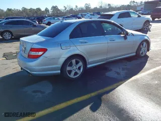 2011 Mercedes-Benz C-Class C 300 Sport with VIN WDDGF5EB8BF635803, listed as a IAAI auction lot 41404577 with 132,040 mi miles. Bid and sale history available at carsss.com. Image 4.