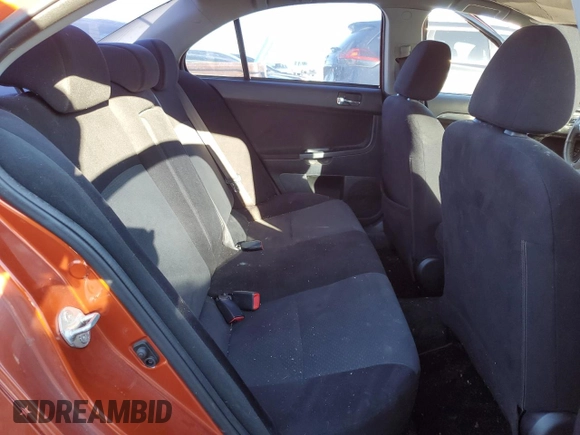 2011 Mitsubishi Lancer GTS with VIN JA32U8FW4BU043015, listed as a Copart auction lot 80831184 with 0 mi miles and Salvage Title. Bid and sale history available at carsss.com. Image 10.