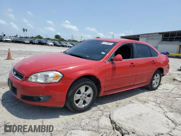 2011 Chevrolet Impala with VIN 2G1WG5EK7B1249764, listed as a Copart auction lot 55139005 with 192,159 mi miles and Clean Title. Bid and sale history available at DreamBid. Image 1.