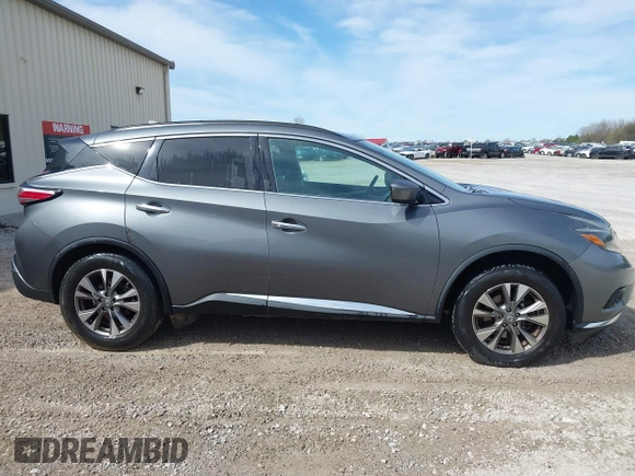 2018 Nissan Murano S z VIN 5N1AZ2MG1JN115722, wystawiony jako IAAI lot #41878161 z przebiegiem 154 045 mil mil oraz . Historia ofert i sprzedaży dostępna na DreamBid. Obrazek 13.