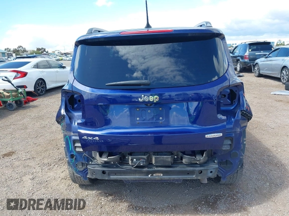 2017 Jeep Renegade Latitude with VIN ZACCJBBB8HPG59308, listed as a IAAI auction lot 42058141 with 175,912 mi miles and . Bid and sale history available at DreamBid. Image 17.