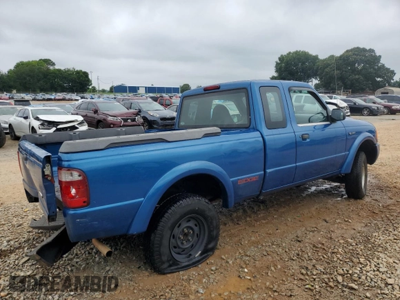 2002 Ford Ranger XL Fleet with VIN 1FTYR44U52PA71654, listed as a Copart auction lot 61395215 with 193,722 mi miles and Salvage title. Bid and sale history available at DreamBid. Image 3.