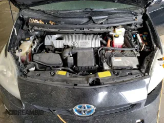 2011 Toyota Prius I with VIN JTDKN3DU2B5320872, listed as a Copart auction lot 80143054 with 181,635 mi miles and Salvage Title. Bid and sale history available at DreamBid. Image 11.