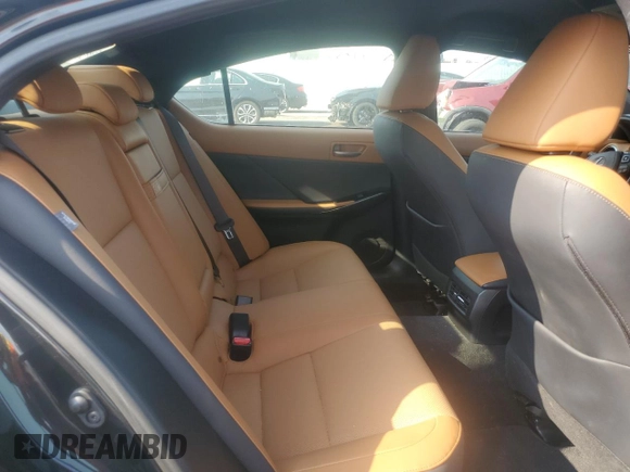 2022 Lexus IS with VIN JTHAA1D28N5118132, listed as a Copart auction lot 85524764 with 11,291 mi miles and Salvage Title. Bid and sale history available at carsss.com. Image 10.