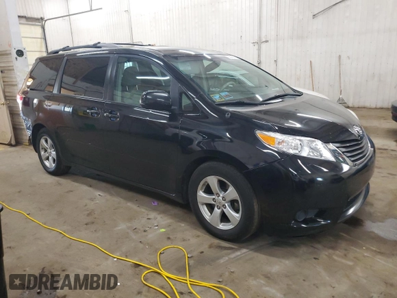 2011 Toyota Sienna LE AAS with VIN 5TDKK3DC0BS054584, listed as a Copart auction lot 55879075 with 217,989 mi miles and Salvage Title. Bid and sale history available at DreamBid. Image 4.