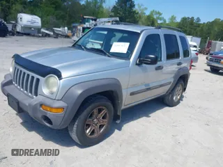 2003 Jeep Liberty Sport with VIN 1J4GK48K33W676704, listed as a IAAI auction lot 42007037 with 114,290 mi miles and . Bid and sale history available at DreamBid. Image 2.
