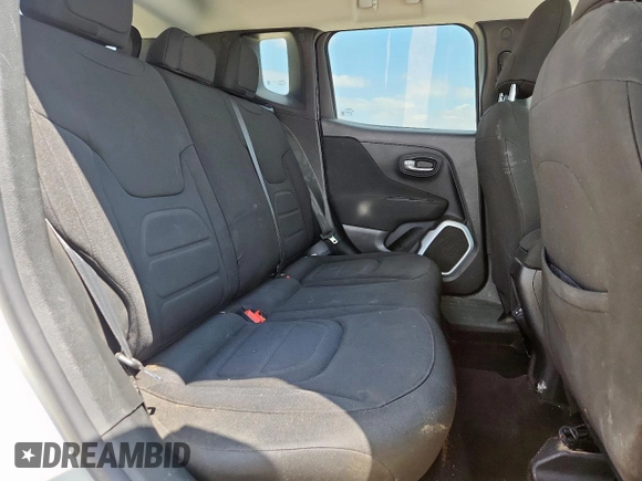 2018 Jeep Renegade Latitude with VIN ZACCJBBB2JPH65906, listed as a Copart auction lot 58846045 with 88,051 mi miles and Salvage title. Bid and sale history available at DreamBid. Image 11.