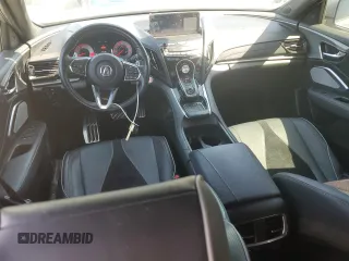 2021 Acura RDX w/A-Spec Package with VIN 5J8TC2H64ML000095, listed as a Copart auction lot 56062995 with 16,199 mi miles and Salvage Title. Bid and sale history available at DreamBid. Image 8.