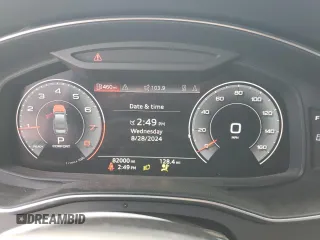 2019 Audi A6 Premium Plus with VIN WAUE8AF24KN118276, listed as a Copart auction lot 69520994 with 82,000 mi miles and Salvage Title. Bid and sale history available at carsss.com. Image 9.