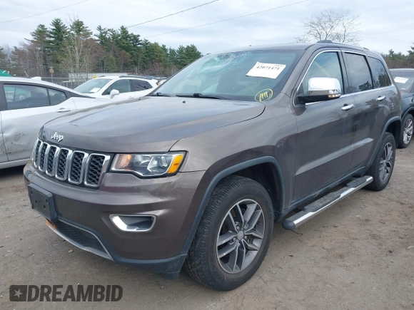2018 Jeep Grand Cherokee Limited z VIN 1C4RJFBG4JC268356, wystawiony jako IAAI lot #42071471 z przebiegiem 120 083 mil mil oraz . Historia ofert i sprzedaży dostępna na DreamBid. Obrazek 2.