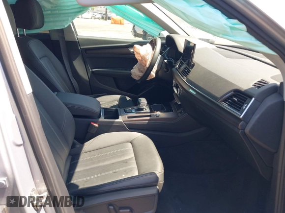 2022 Audi Q5 S line Premium Plus with VIN WA1EAAFY2N2056520, listed as a IAAI auction lot 42531917 with Not provided miles and . Bid and sale history available at DreamBid. Image 5.
