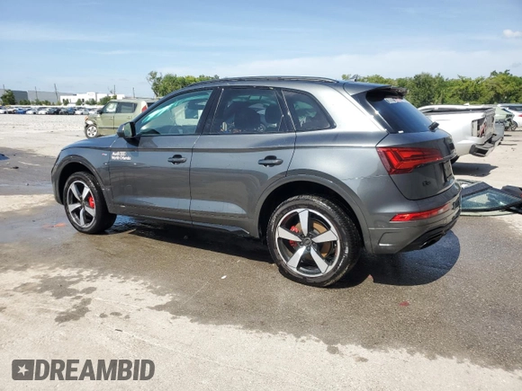 2024 Audi Q5 S line Premium Plus with VIN WA1EAAFYXR2119594, listed as a Copart auction lot 53053945 with 6,966 mi miles and Non repairable. Bid and sale history available at DreamBid. Image 2.