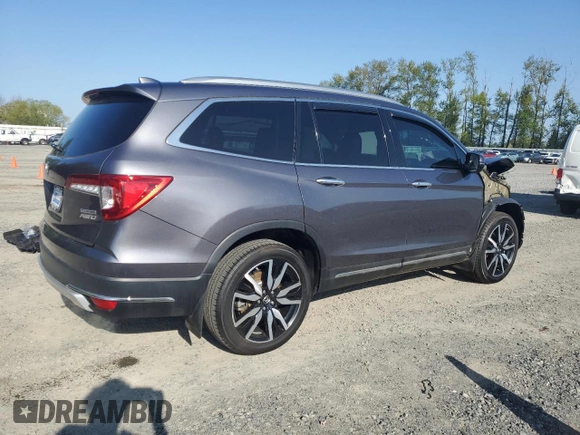 2019 Honda Pilot Touring 8-Passenger z VIN 5FNYF6H9XKB067331, wystawiony jako Copart lot #54424905 z przebiegiem 93 991 mil mil oraz Szkoda całkowita • Salvage title. Historia ofert i sprzedaży dostępna na DreamBid. Obrazek 3.