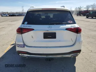 2022 Mercedes-Benz GLE 450 with VIN 4JGFB5KBXNA645994, listed as a Copart auction lot 50498785 with 41,047 mi miles and Salvage title. Bid and sale history available at DreamBid. Image 6.