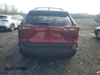 2024 Toyota RAV4 XLE with VIN 2T3P1RFVXRW466952, listed as a Copart auction lot 53199425 with 9,429 mi miles and Salvage Title. Bid and sale history available at carsss.com. Image 6.