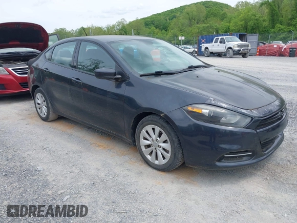 2014 Dodge Dart SXT with VIN 1C3CDFBHXED871595, listed as a IAAI auction lot 42215311 with 99,053 mi miles and . Bid and sale history available at carsss.com. Image 1.