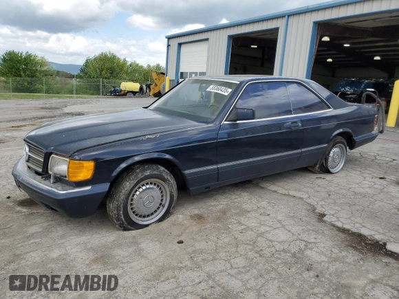 1989 Mercedes-Benz 560 with VIN WDBCA45E0KA494541, listed as a Copart auction lot 55360435 with 259,622 mi miles and Clean Title. Bid and sale history available at DreamBid. Image 1.