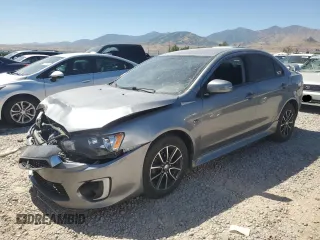2017 Mitsubishi Lancer ES with VIN JA32U2FU2HU001172, listed as a Copart auction lot 69056794 with 124,450 mi miles and Salvage Title. Bid and sale history available at carsss.com. Image 1.