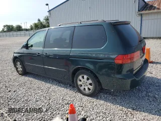 2001 Honda Odyssey EX z VIN 2HKRL18661H539370, wystawiony jako Copart lot #58513055 z przebiegiem 151 607 mil mil oraz Czysty tytuł • Clean title. Historia ofert i sprzedaży dostępna na DreamBid. Obrazek 2.
