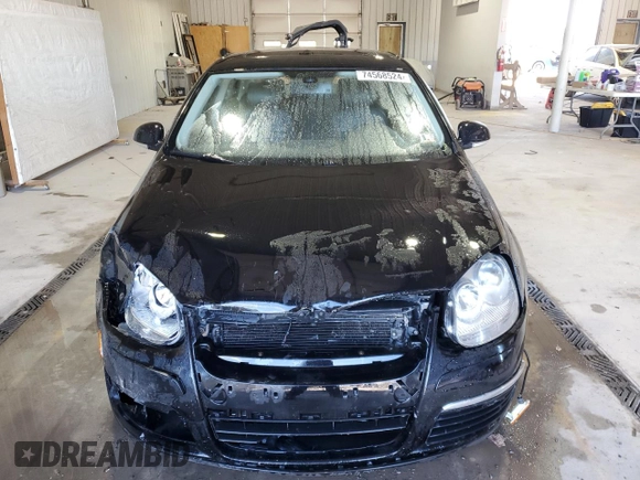 2005 Volkswagen Jetta with VIN 3VWST71KX5M634698, listed as a Copart auction lot 74568524 with 352,048 mi miles and Salvage title. Bid and sale history available at DreamBid. Image 5.