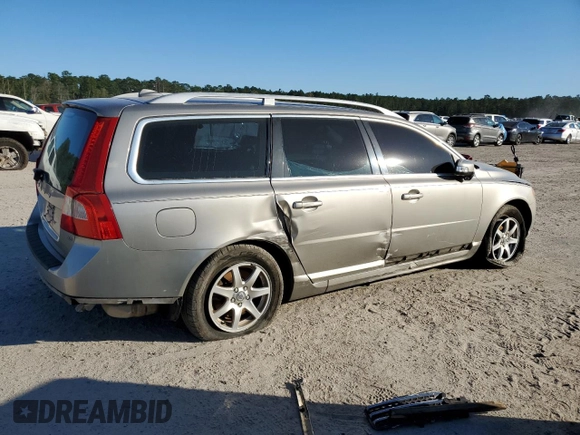 2008 Volvo V70 with VIN YV1BW982081038541, listed as a Copart auction lot 75408094 with 171,455 mi miles and Salvage Title. Bid and sale history available at DreamBid. Image 3.