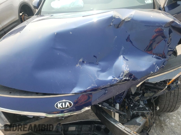 2019 Kia Optima LX with VIN 5XXGT4L31KG319878, listed as a Copart auction lot 52647693 with 48,665 mi miles and Salvage Title. Bid and sale history available at carsss.com. Image 12.