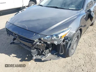 2017 Mazda 3 Sport with VIN 3MZBN1K76HM101415, listed as a IAAI auction lot 42012311 with 222,246 mi miles. Bid and sale history available at carsss.com. Image 6.