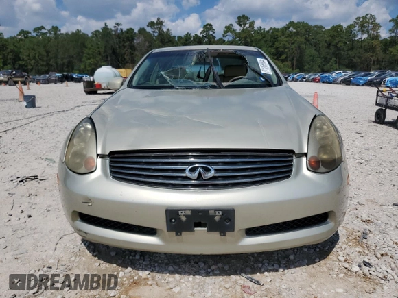 2005 Infiniti G35 Coupe with VIN JNKCV54E75M403876, listed as a Copart auction lot 71265804 with 124,231 mi miles and Clean Title. Bid and sale history available at carsss.com. Image 5.